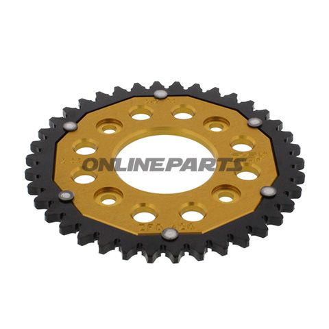 Rear Sprocket Dual 38 Tooth Pitch 420 Goldzf Inner Diameter 058 Bolt Spacing 090