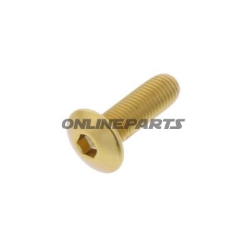 Dome Head Bolt Proboltm4x0.5Mm 12Mm Alu Gold
