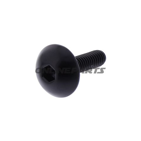 Dome Head Bolt Proboltm4x0.7Mm 15Mm Alu Black