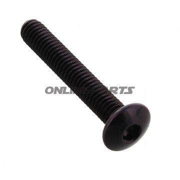 Dome Head Bolt Proboltm4x0.7Mm 25Mm Alu Black