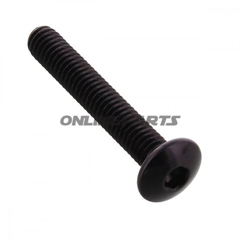 Dome Head Bolt Proboltm4x0.7Mm 25Mm Alu Black