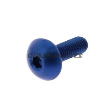 Dome Head Bolt Proboltm5x0.8Mm 16Mm Alu Blue