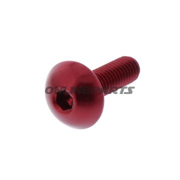 Dome Head Bolt Proboltm5x0.8Mm 16Mm Alu Red