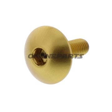 Dome Head Bolt Proboltm5x0.8Mm 16Mm Alu Gold