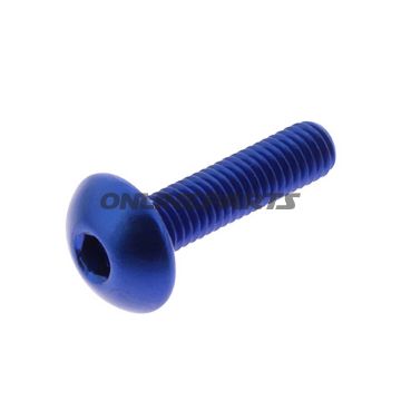 Dome Head Bolt Proboltm5x0.8Mm 20Mm Alu Blue