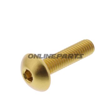 Dome Head Bolt Proboltm5x0.8Mm 20Mm Alu Gold
