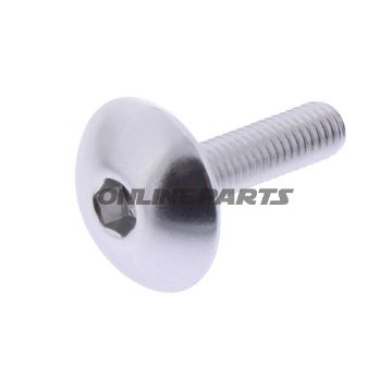 Dome Head Bolt Proboltm5x0.8Mm 20Mm Alu Silver