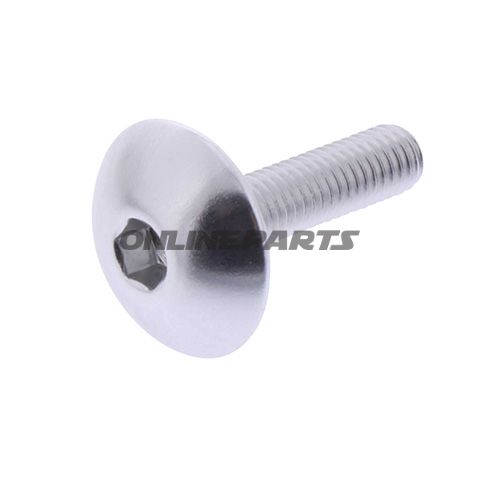 Dome Head Bolt Proboltm5x0.8Mm 20Mm Alu Silver