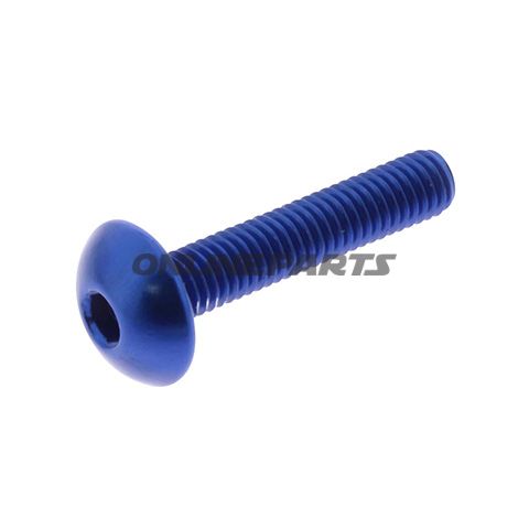 Dome Head Bolt Proboltm5x0.8Mm 25Mm Alu Blue