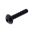 Dome Head Bolt Proboltm5x0.8Mm 25Mm Alu Black