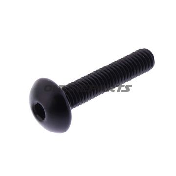 Dome Head Bolt Proboltm5x0.8Mm 25Mm Alu Black