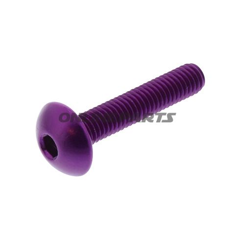 Dome Head Bolt Proboltm5x0.8Mm 25Mm Alu Purple