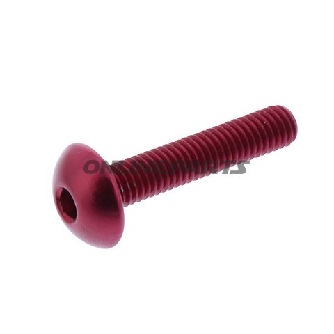 Dome Head Bolt Proboltm5x0.8Mm 25Mm Alu Red