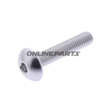 Dome Head Bolt Proboltm5x0.8Mm 25Mm Alu Silver