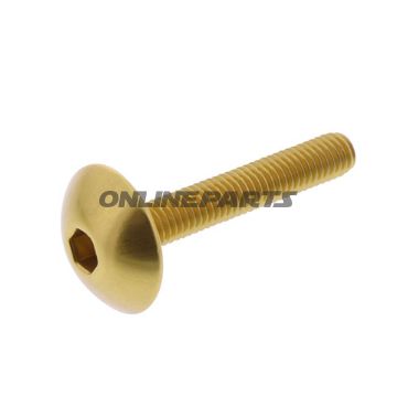 Dome Head Bolt Proboltm5x0.8Mm 30Mm Alu Gold