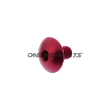 Dome Head Bolt Proboltm6x1.00Mm 10Mm Alu Red