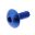Dome Head Bolt Proboltm6x1.00Mm 16Mm Alu Blue