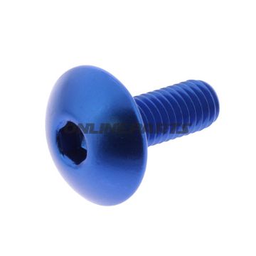 Dome Head Bolt Proboltm6x1.00Mm 16Mm Alu Blue
