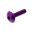 Dome Head Bolt Proboltm6x1.00Mm 25Mm Alu Purple