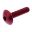 Dome Head Bolt Proboltm6x1.00Mm 25Mm Alu Red