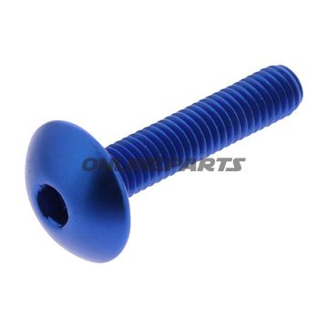 Dome Head Bolt Proboltm6x1.00Mm 30Mm Alu Blue