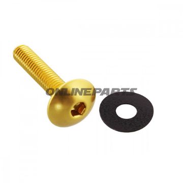 Dome Head Bolt Proboltm6x1.00Mm 30Mm Alu Gold
