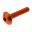 Dome Head Bolt Proboltm6x1.00Mm 30Mm Alu Orange