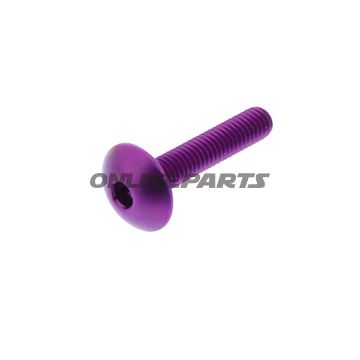 Dome Head Bolt Proboltm6x1.00Mm 30Mm Alu Purple