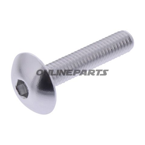 Dome Head Bolt Proboltm6x1.00Mm 30Mm Alu Silver