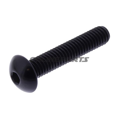 Dome Head Bolt Proboltm6x1.00Mm 30Mm Alu Black