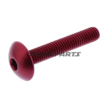 Dome Head Bolt Proboltm6x1.00Mm 35Mm Alu Red