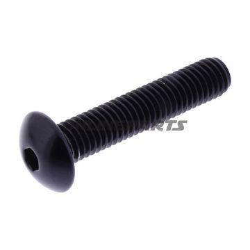 Dome Head Bolt Proboltm8x1.25Mm 25Mm Alu Orange