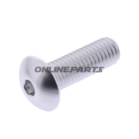 Dome Head Bolt Proboltm8x1.25Mm 25Mm Alu Silver