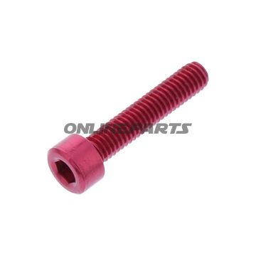 Hex Socket Cap Screw Proboltm4x0.7Mm 20Mm Alu Red