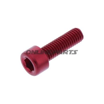 Hex Socket Cap Screw Proboltm5x0.8Mm 16Mm Alu Red