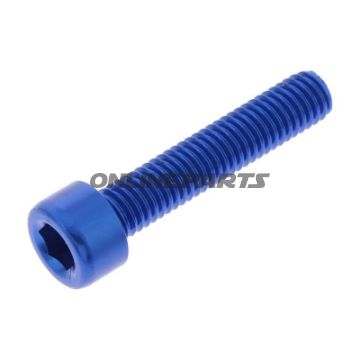 Hex Socket Cap Screw Proboltm5x0.8Mm 25Mm Alu Blue