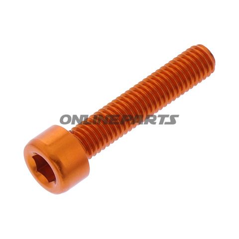 Hex Socket Cap Screw Proboltm5x0.8Mm 25Mm Alu Orange