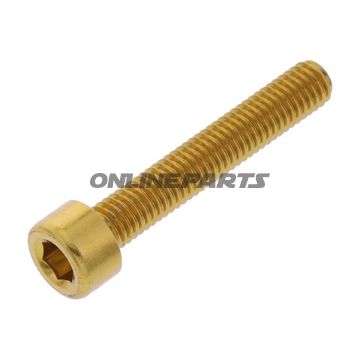 Hex Socket Cap Screw Proboltm5x0.8Mm 30Mm Alu Gold