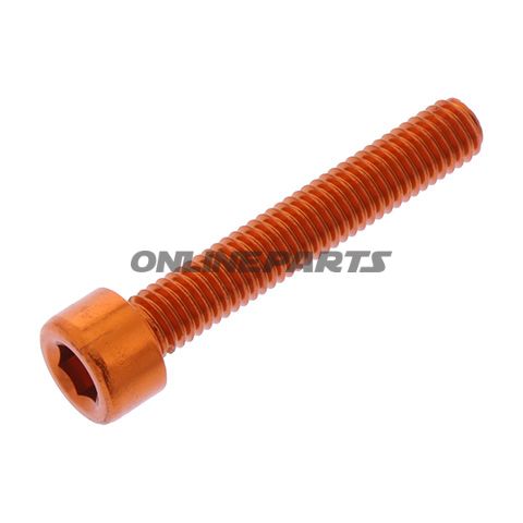 Hex Socket Cap Screw Proboltm5x0.8Mm 30Mm Alu Orange