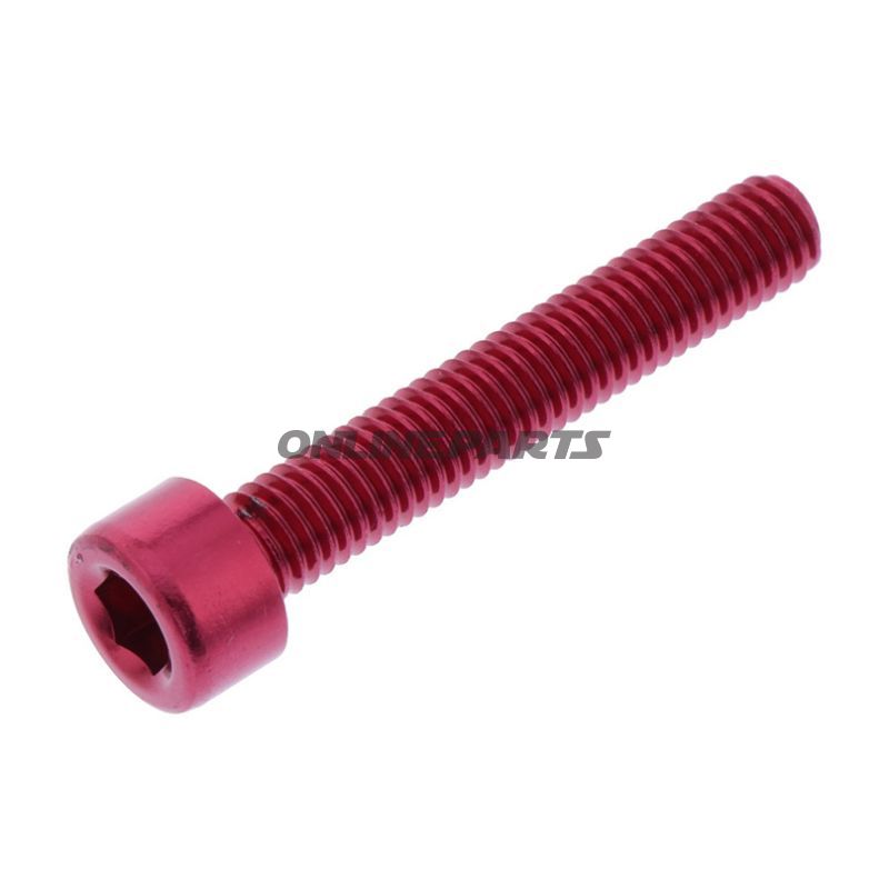 Hex Socket Cap Screw Proboltm5x0.8Mm 30Mm Alu Red
