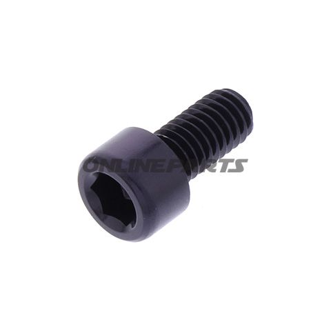 Hex Socket Cap Screw Proboltm6x1.00Mm 12Mm Alu Black