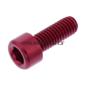 Hex Socket Cap Screw Proboltm6x1.00Mm 16Mm Alu Red