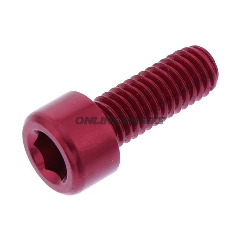 Hex Socket Cap Screw Proboltm6x1.00Mm 16Mm Alu Red