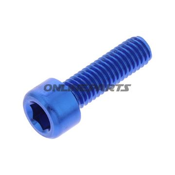 Hex Socket Cap Screw Proboltm6x1.00Mm 20Mm Alu Blue
