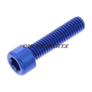 Hex Socket Cap Screw Proboltm6x1.00Mm 25Mm Alu Blue