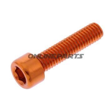 Hex Socket Cap Screw Proboltm6x1.00Mm 25Mm Alu Orange