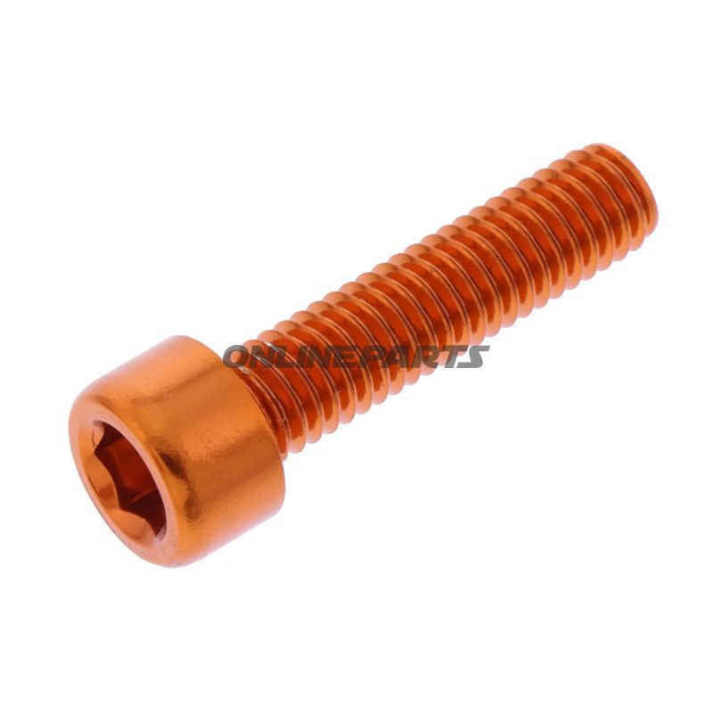 Hex Socket Cap Screw Proboltm6x1.00Mm 25Mm Alu Orange