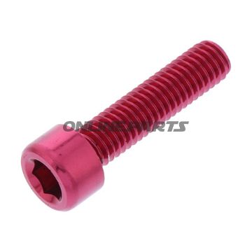 Hex Socket Cap Screw Proboltm6x1.00Mm 25Mm Alu Red