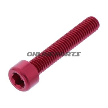 Hex Socket Cap Screw Proboltm6x1.00Mm 35Mm Alu Red