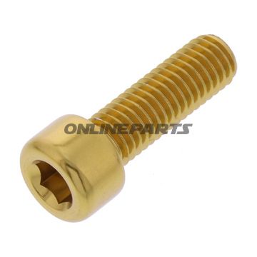 Hex Socket Cap Screw Proboltm8x1.25Mm 25Mm Alu Gold